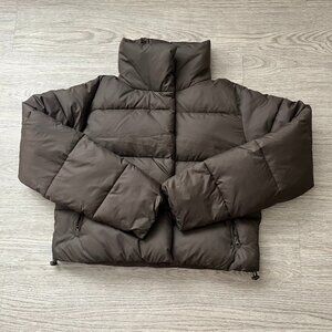 Alo Gold Rush Puffer Espresso